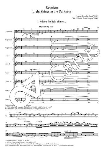 [509562] Light shines in the darkness (Requiem)