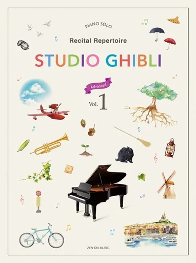 [509615] Studio Ghibli Recital Repertoire Vol. 1 - Advanced