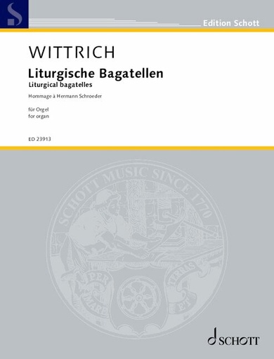 [509789] Liturgische Bagatellen
