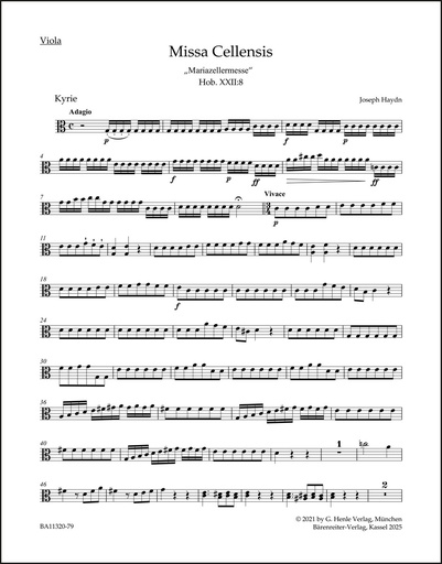 [509913] Mariazellermesse Hob. XXII:8