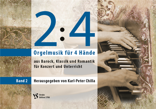 [509931] 2:4 - Orgelmusik für 4 Hände Band 2