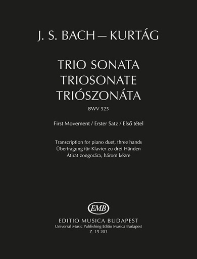 [510137] Trio Sonata BWV 525/1