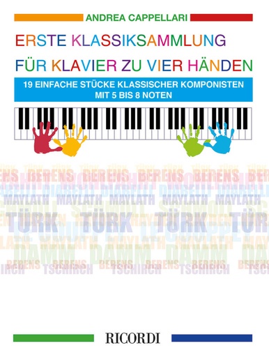 [510155] Erste Klassikersammlung für Klavier zu 4 Händen