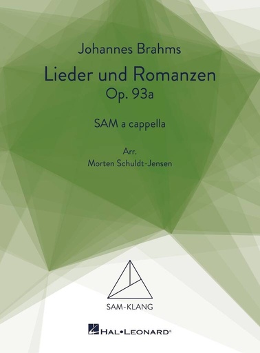 [510240] Lieder und Romanzen op. 93a