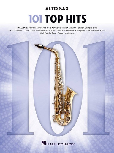 [510430] 101 Top Hits - Altsaxophon