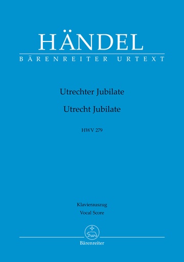 [510497] Utrechter Jubilate HWV 279