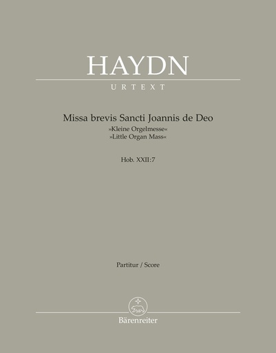 [510515] Kleine Orgelsolomesse, Hob. XXII:7