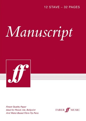 [510604] Manuscript Book A3 18-stave (Kopie)