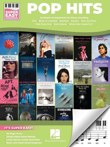 [510615] Pop Hits - Super Easy Songbook