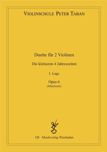 [510751] Duette - Die kleineren 4 Jahreszeiten op. 6