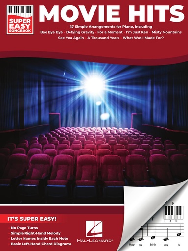 [510880] Movie Hits - Super Easy Songbook
