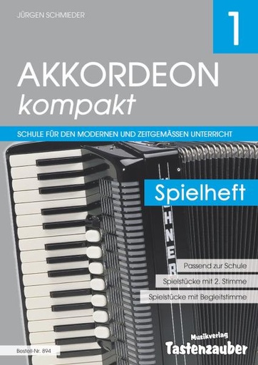 [511004] Akkordeon kompakt 1 - Spielheft