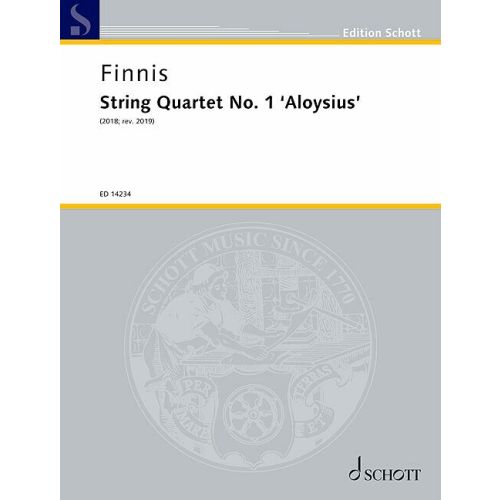 [511011] String Quartet No. 1 "Aloysius" (2018, rev. 2019)
