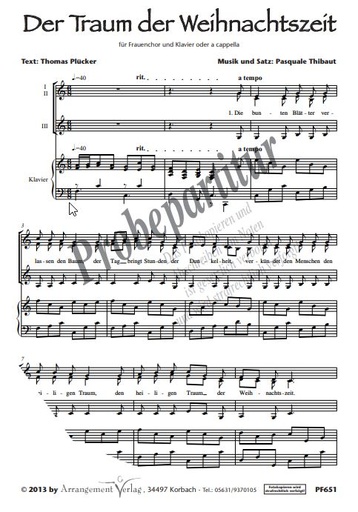 [511057] Der Traum der Weihnachtszeit