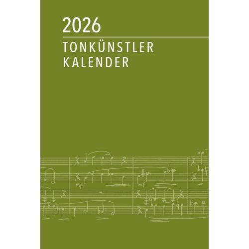[511115] Tonkünstler Kalender 2026