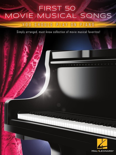 [511147] First 50 Movie Musical Songs you should play on Piano