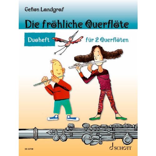 [511178] Die fröhliche Querflöte - Duoheft