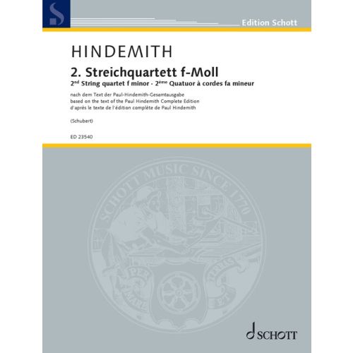 [511212] 2. Streichquartett f-moll op. 10