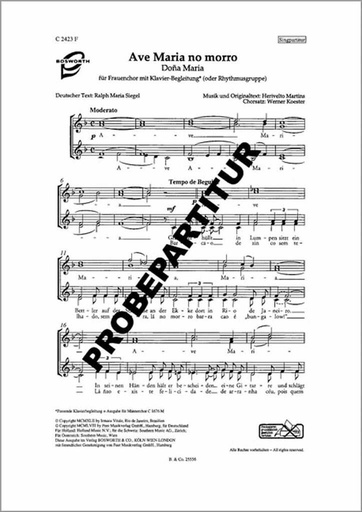 [511265] Ave Maria no morro