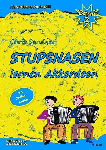 [511504] Stupsnasen lernen Akkordeon Band 2