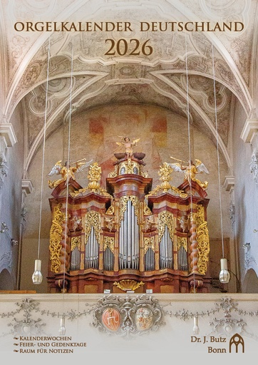 [511521] Orgelkalender Deutschland 2026