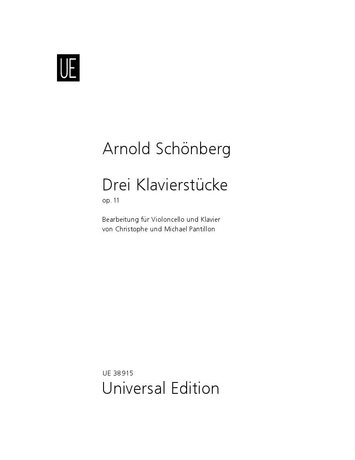 [511599] Drei Klavierstücke op. 11