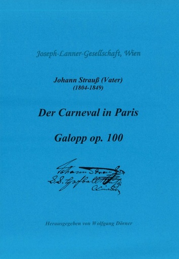 [511715] Der Carneval in Paris op. 100