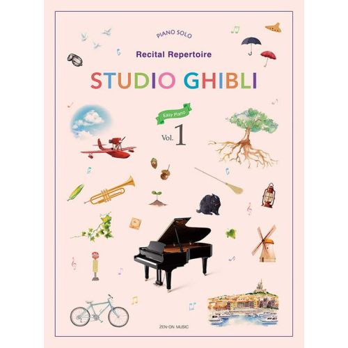 [511791] Studio Ghibli Recital Repertoire Vol. 1 - Easy Piano