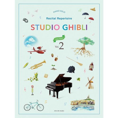 [511792] Studio Ghibli Recital Repertoire Vol. 2 - Easy Piano