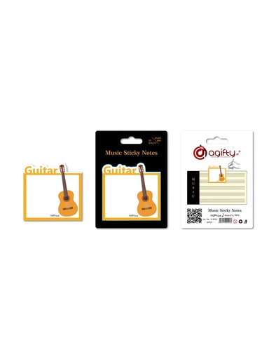 [512057] Haftnotizen Musik Gitarre