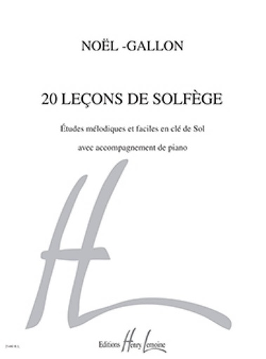 [512077] 20 Lecons de solfege