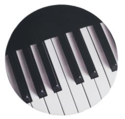 [512114] Magnet Button Violinschlüssel Gold (Ø 58 mm) (Kopie)