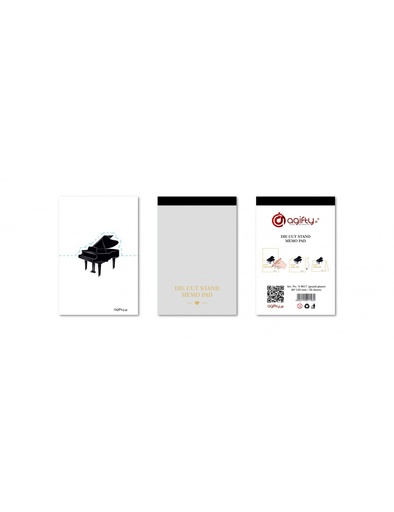 [512135] Stand Memo Pad Klavier