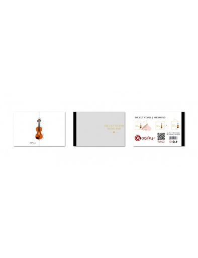 [512136] Stand Memo Pad Geige