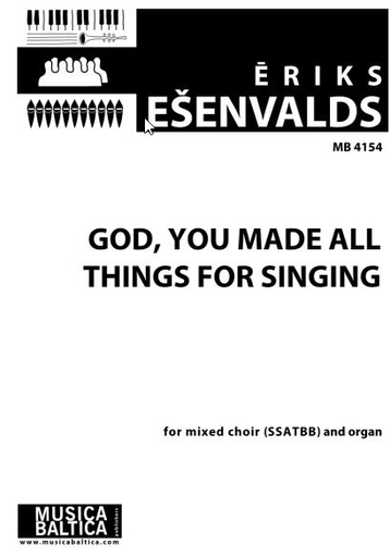 [512158] God you made all things for singing