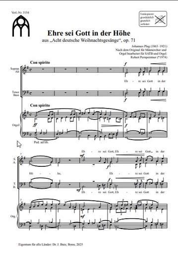 [512207] Ehre sei Gott in der Höhe op. 71/1