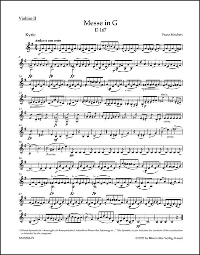 [512225] Messe in G D 167