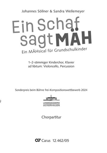 [512253] Ein Schaf sagt MÄH