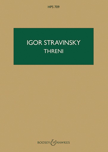 [512287] Threni (1958)