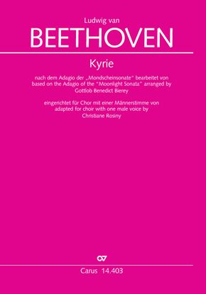 [512304] Kyrie nach dem Adagio der Mondscheinsonate op. 27/2
