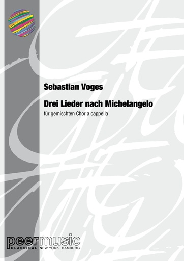 [512323] Drei Lieder nach Michelangelo