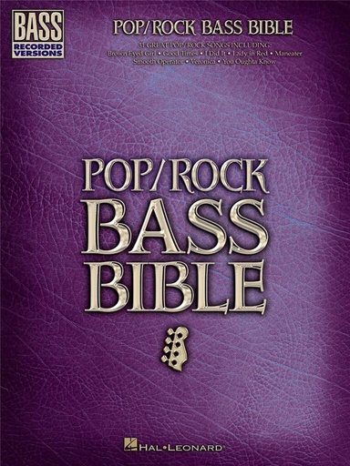 [512327] Pop/Rock Bass Bible