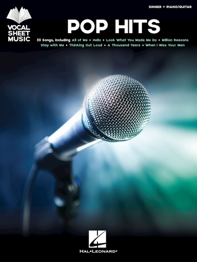 [512355] Pop Hits - Vocal Sheet Music