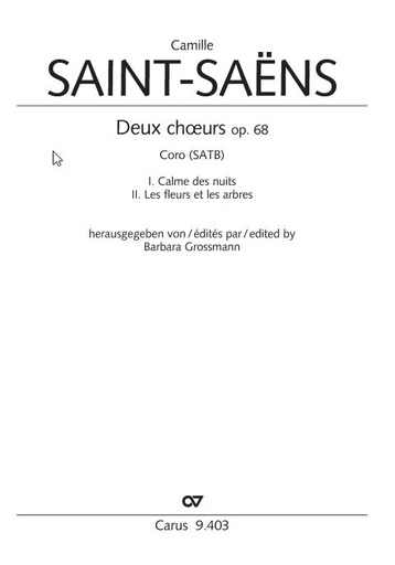 [512382] Deux Choeurs op. 68