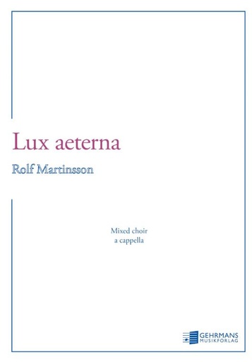 [512416] Lux aeterna op. 123