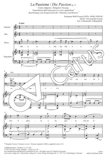 [512441] La Passione op. 21