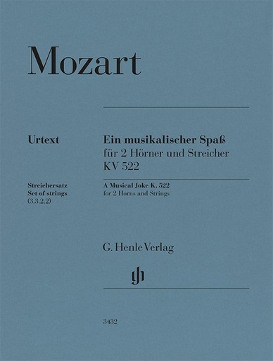 [512482] Ein musikalischer Spaß KV 522