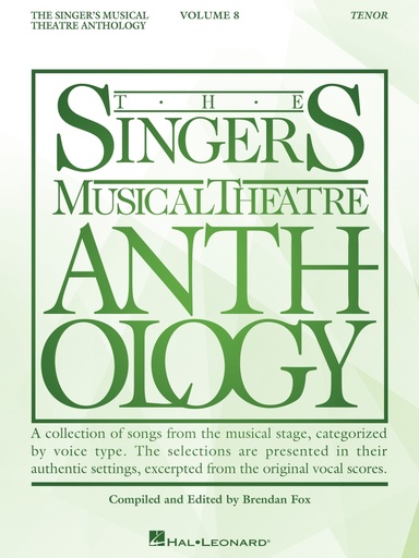 [512538] The Singer's Musical Theatre Anthology Vol. 8 - Tenor