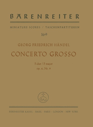 [512570] Concerto grosso F-Dur op. 6/9 HWV 327