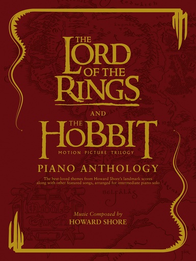 [512584] The Lord of the Rings and The Hobbit Piano Anthology